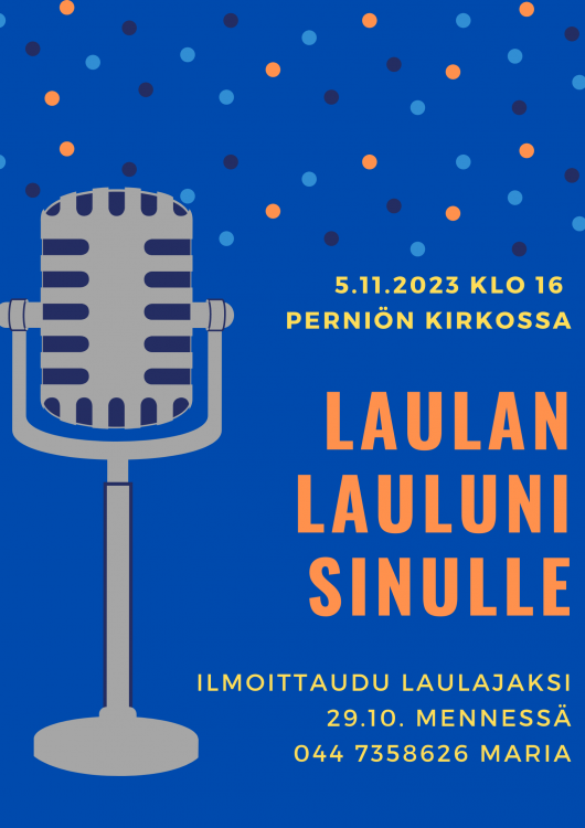 Laulan lauluni-juliste