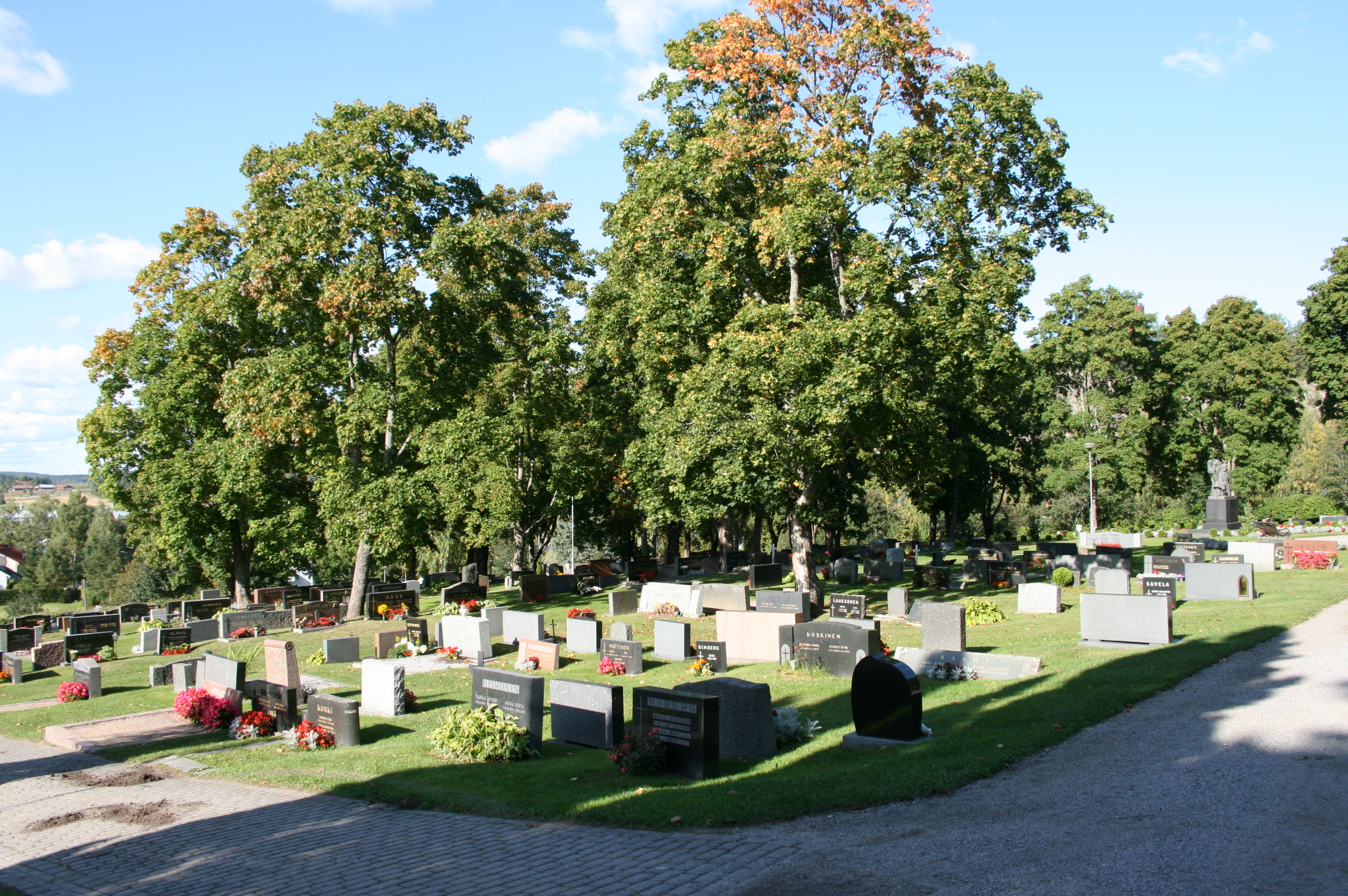 Halikon hautausmaa Halikon hautausmaata