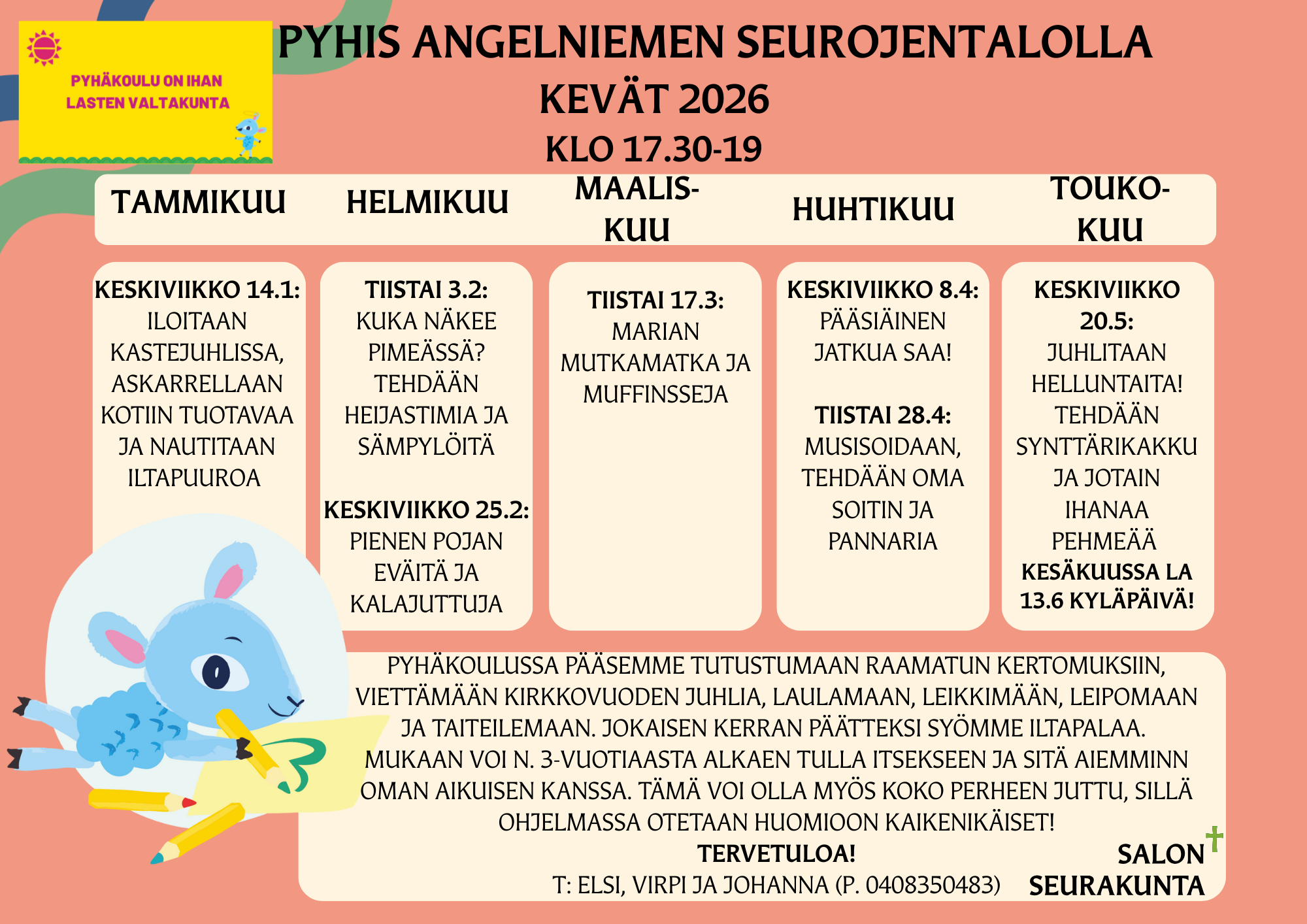 Angelniemen pyhiksen kevät seurojentalolla!
