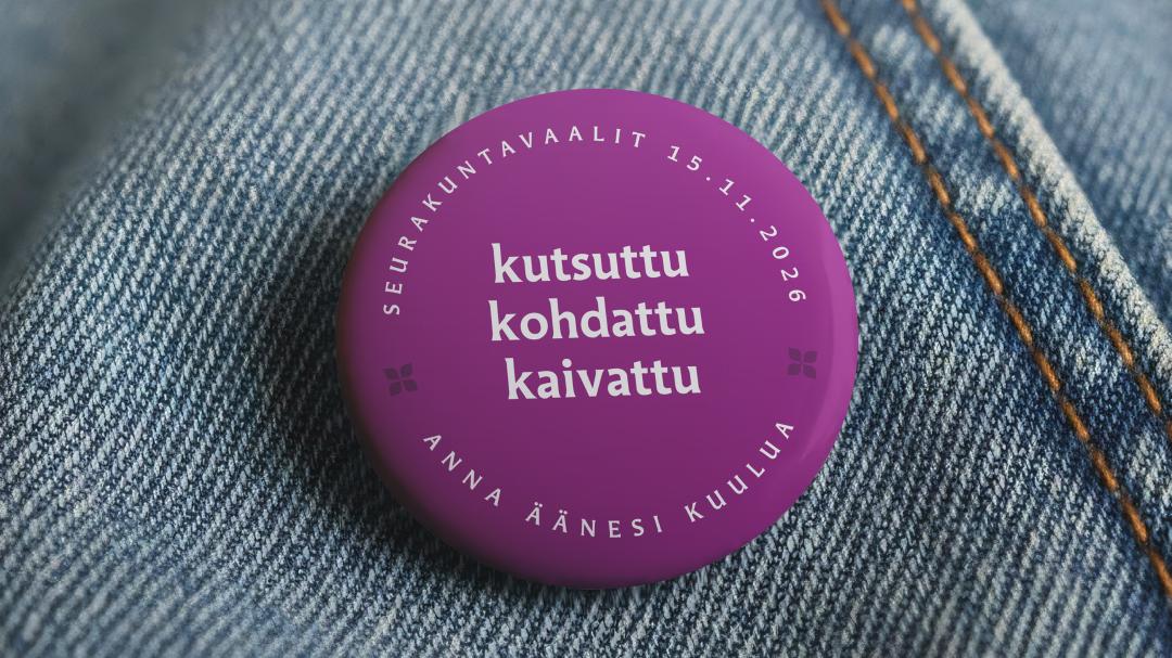 Seurakuntavaalit 2026: Anna äänesi kuulua ja lähde ehdokkaaksi!