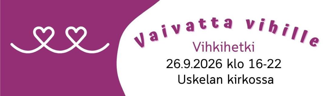 Vihkihetki syyskuussa